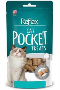 REFLEX - Reflex Pocket Tavuklu Ve Peynirli Kedi Ödülü 60gr