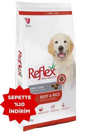 Reflex Puppy Biftekli Yavru Köpek Maması 15kg - Thumbnail