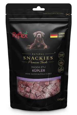 REFLEX - Reflex Snackies Manda Etli Küpler Köpek Ödül Maması 170gr