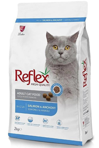 REFLEX - Reflex Somonlu ve Hamsili Yetişkin Kedi Maması 2 Kg