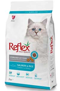 REFLEX - Reflex Somonlu ve Pirinçli Kısırlaştırılmış Kedi Maması 2kg