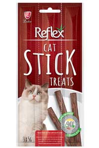 REFLEX - Reflex Stick Biftek ve Kuzu Kedi Ödül Çubuğu 3x5gr