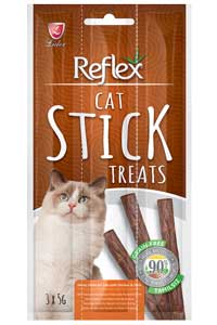 REFLEX - Reflex Stick Tavuk ve Ördekli Kedi Ödül Çubuğu 3x5gr
