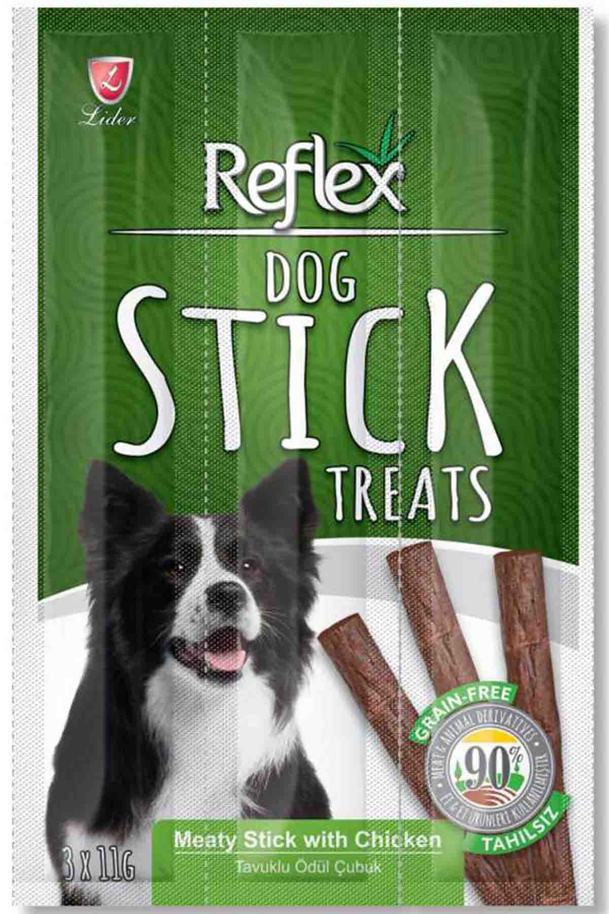 Reflex Stick Tavuklu Köpek Ödül Çubuğu 3x11gr