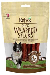 REFLEX - Reflex Wrapped Sticks Ördekli Köpek Ödül Çubukları 80gr