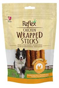 REFLEX - Reflex Tavuk Sargılı Köpek Ödül Çubuğu 80gr