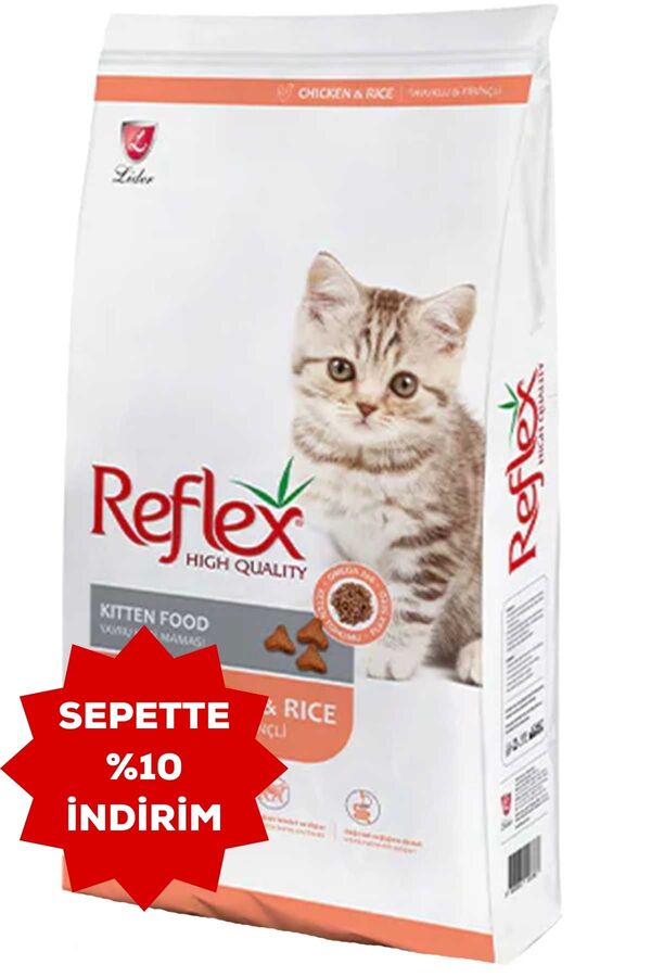 Reflex Kitten Tavuklu Yavru Kedi Maması 15kg