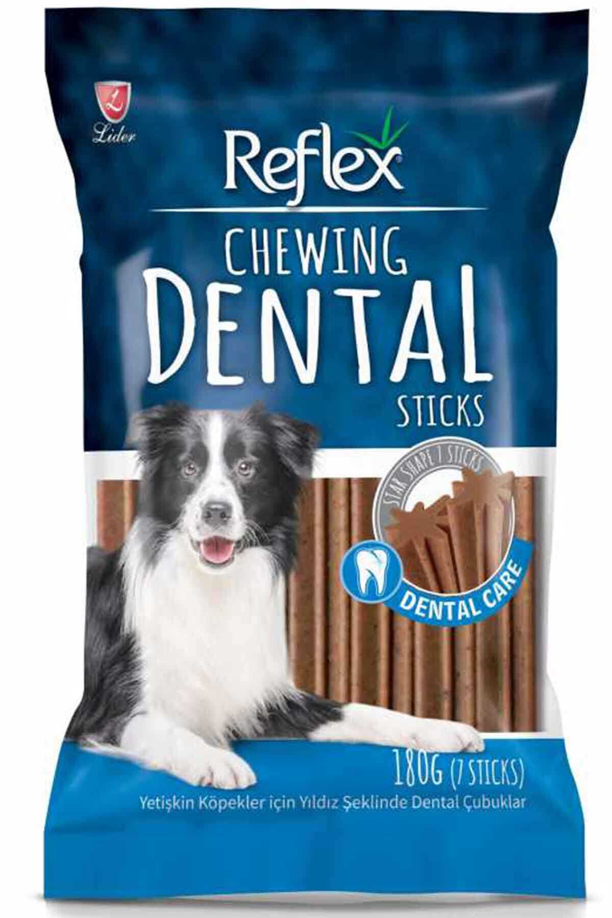 Reflex Dental Sticks Yıldız Şeklinde Köpek Ödül Çubuğu 180gr