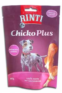 RINTI - Rinti Chicko Plus Tavukbudu Köpek Ödülü 80 Gr