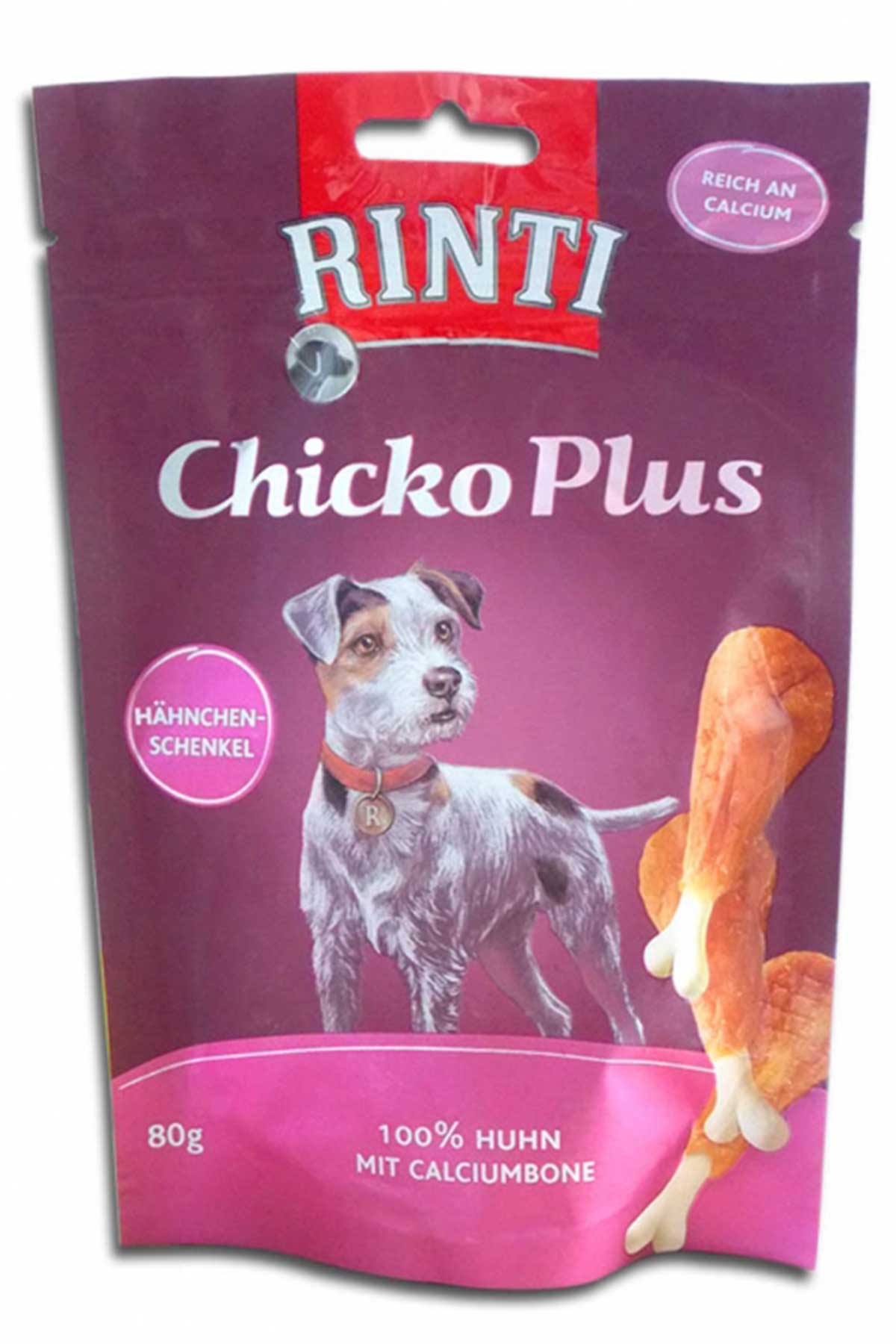 Rinti Chicko Plus Tavukbudu Köpek Ödülü 80 Gr