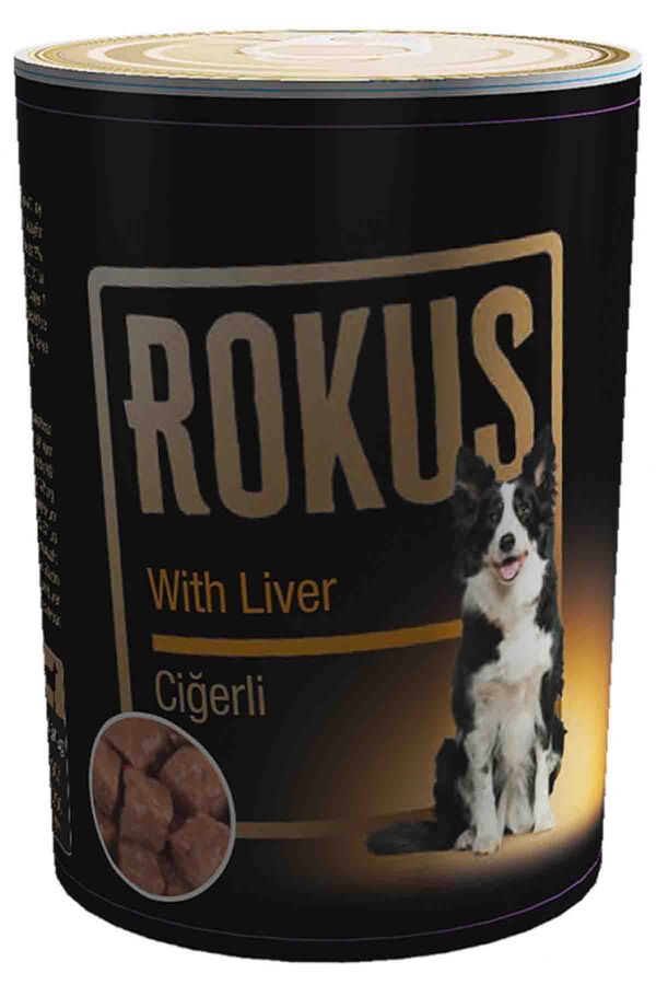 Rokus Ciğerli Köpek Konservesi 410gr