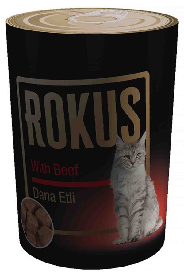 Rokus Dana Etli Kedi Konservesi 410gr