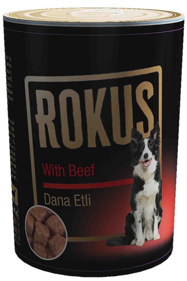 Rokus Dana Etli Köpek Konservesi 410gr