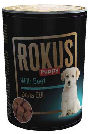 ROKUS - Rokus Dana Etli Yavru Köpek Konservesi 410gr