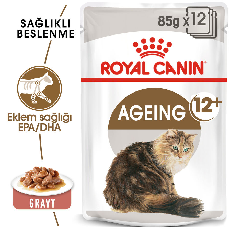 Royal Canin 12 Yaş Üzeri Yaşlı Kediler için Kedi Konservesi 85gr