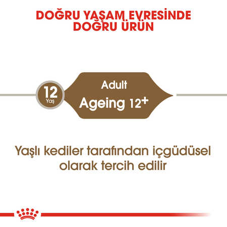 Royal Canin 12 Yaş Üzeri Yaşlı Kediler için Kedi Konservesi 85gr - Thumbnail