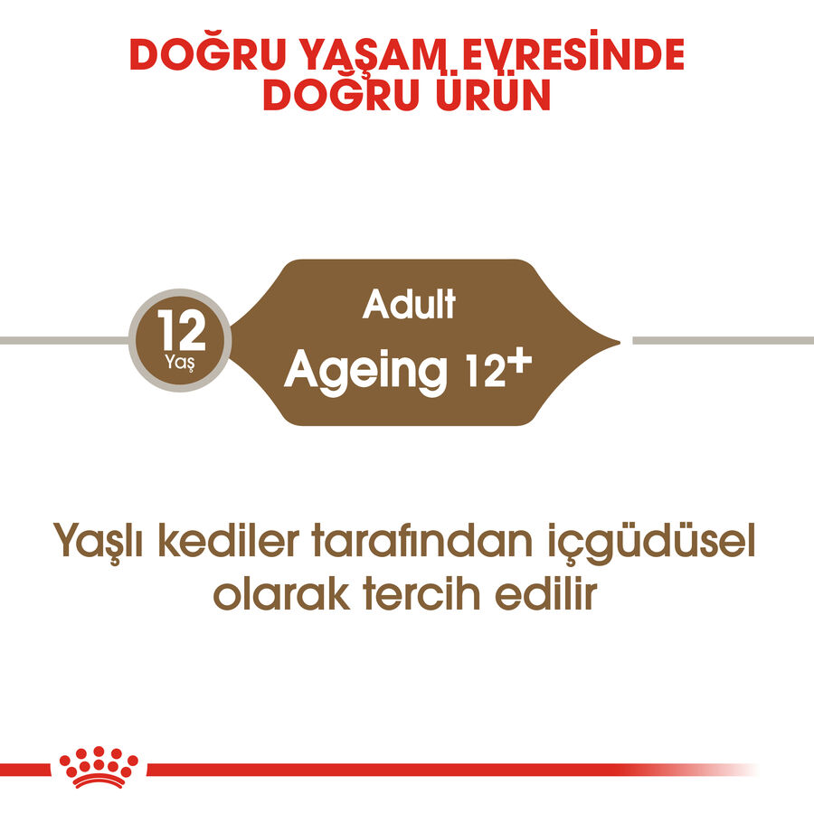 Royal Canin 12 Yaş Üzeri Yaşlı Kediler için Kedi Konservesi 85gr