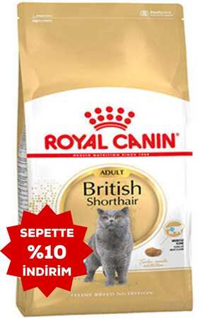 Royal Canin British Shorthair Adult Yetişkin Kedi Maması 10kg