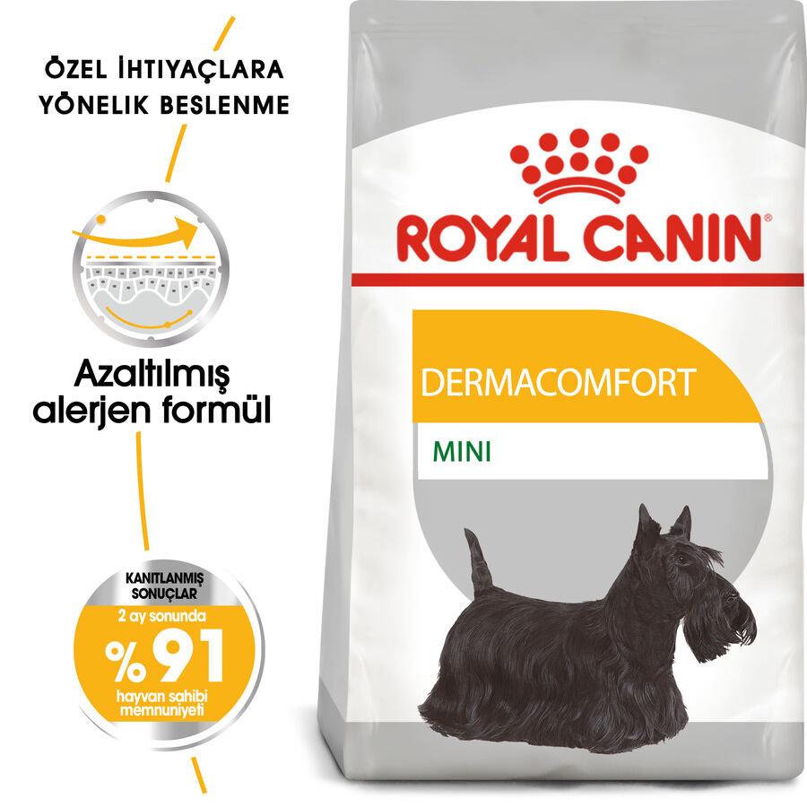 Royal Canin Dermacomfort Mini Hassas Derili Küçük Irk Köpek Maması 3kg