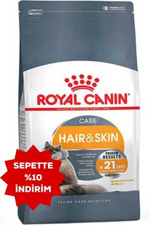 Royal Canin Hair & Skin Deri Ve Tüy Sağlığı İçin Yetişkin Kedi Maması 4kg