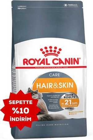 Royal Canin Hair & Skin Deri Ve Tüy Sağlığı İçin Yetişkin Kedi Maması 4kg