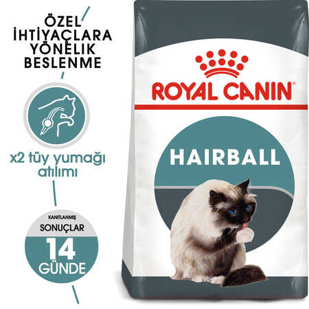 Royal Canin Hairball Care Tüy Yumağı Önleyici Yetişkin Kedi Maması 2kg - Thumbnail