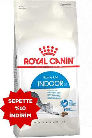 Royal Canin Indoor 27 Ev Kedileri için Yetişkin Kedi Maması 2kg