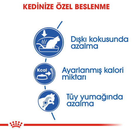 Royal Canin Indoor 27 Ev Kedileri için Yetişkin Kedi Maması 2kg - Thumbnail