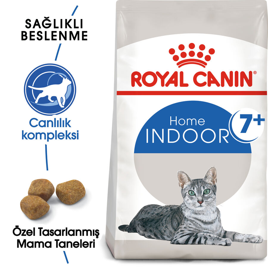 Royal Canin Indoor +7 Ev Kedileri için Yaşlı Kedi Maması 1,5kg