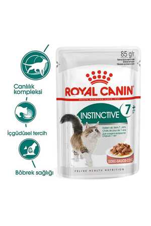 Royal Canin Instinctive +7 Yaşlı Kedi Konservesi 85gr - Thumbnail