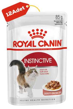 ROYAL CANIN - Royal Canin Instinctive Gravy Kedi Konservesi 12x85gr 12li