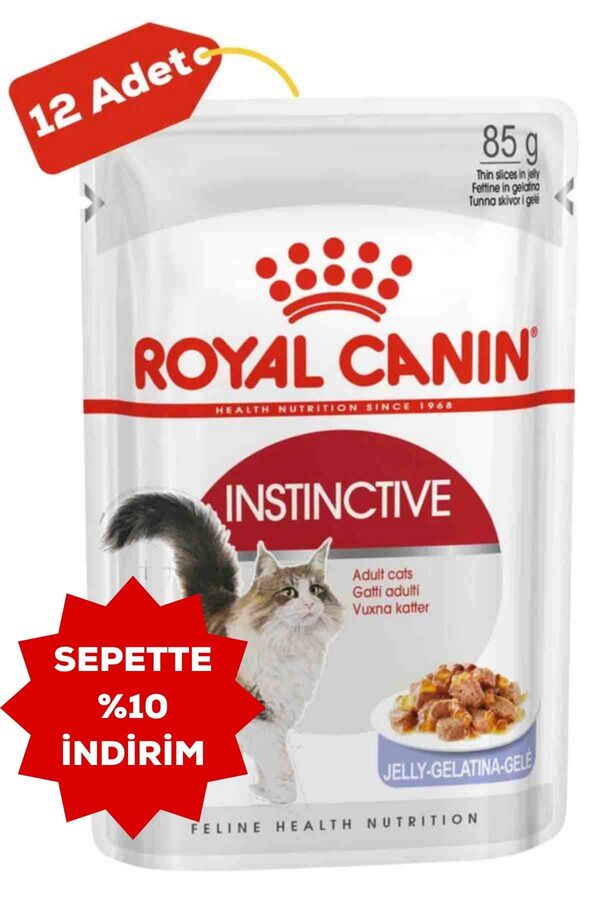 Royal Canin Instinctive Jöleli Kedi Konservesi 12x85gr 12li
