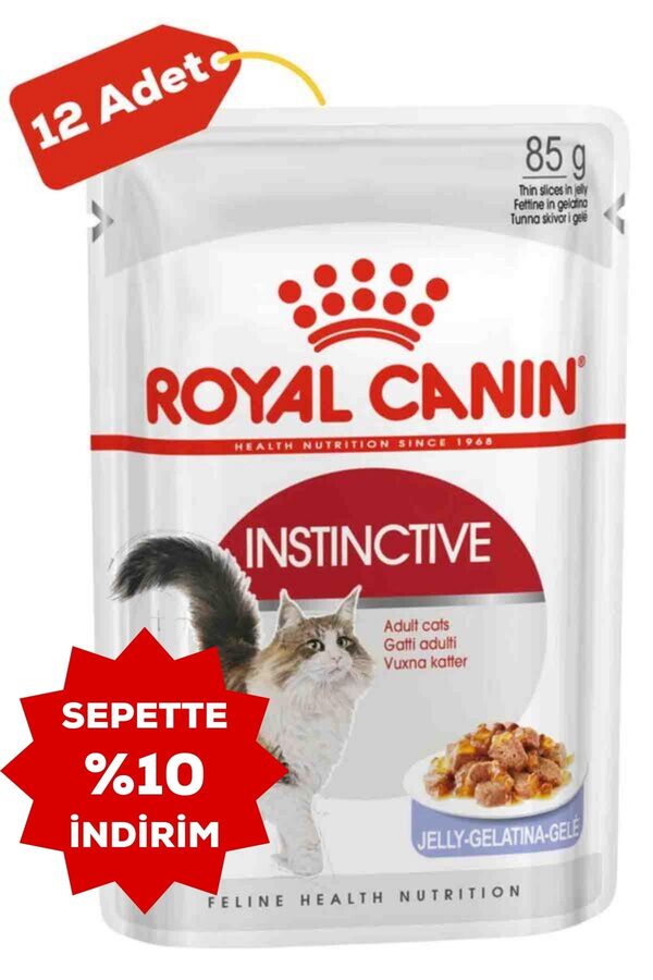 Royal Canin Instinctive Jöleli Kedi Konservesi 12x85gr 12li