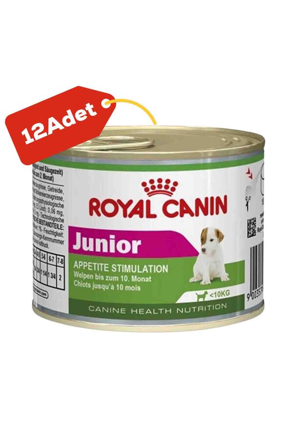 Royal Canin Junior Mini Küçük Irk Yavru Köpek Konservesi 12x195gr 12li