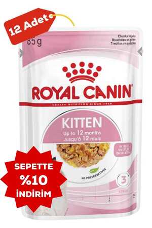Royal Canin Kitten Jelly Yavru Kedi Konservesi 12x85gr 12li