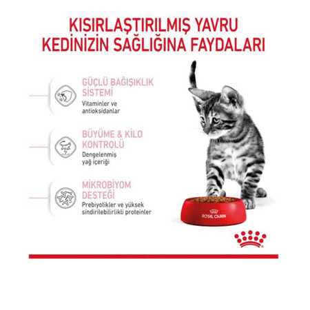 Royal Canin Kitten Sterilised Yavru Kısırlaştırılmış Kedi Maması 2kg - Thumbnail