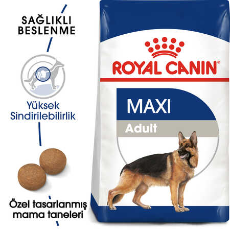 Royal Canin Maxi Adult Büyük Irk Yetişkin Köpek Maması 15kg - Thumbnail