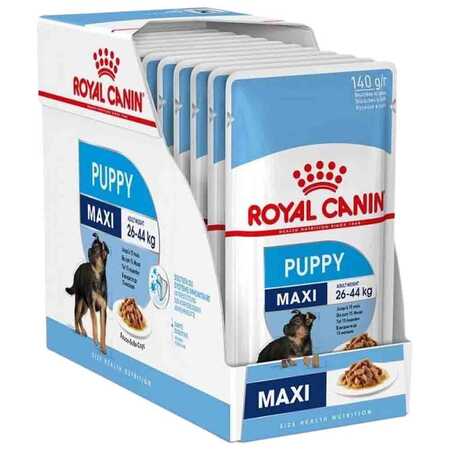 ROYAL CANIN - Royal Canin Büyük Irk Yavru Köpek Konservesi 10x140gr