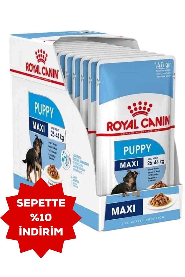 Royal Canin Büyük Irk Yavru Köpek Konservesi 10x140gr
