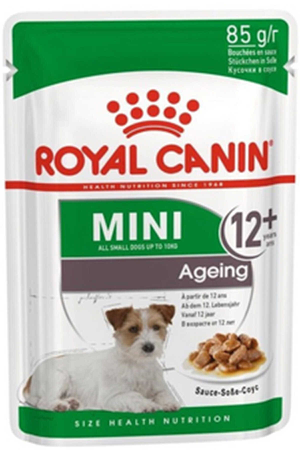 Royal Canin Mini +12 Ageing Pouch Yaşlı Köpek Konservesi 85gr