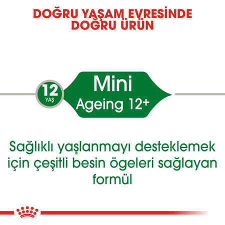 Royal Canin Mini +12 Ageing Pouch Yaşlı Köpek Konservesi 85gr - Thumbnail