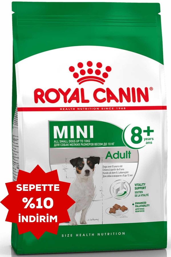 Royal Canin Mini Adult +8 Küçük Irk Yaşlı Köpek Maması 2kg