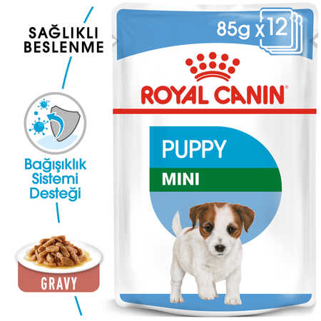 Royal Canin Mini Puppy Küçük Irk Yavru Köpek Konservesi 12x85gr (12li) - Thumbnail