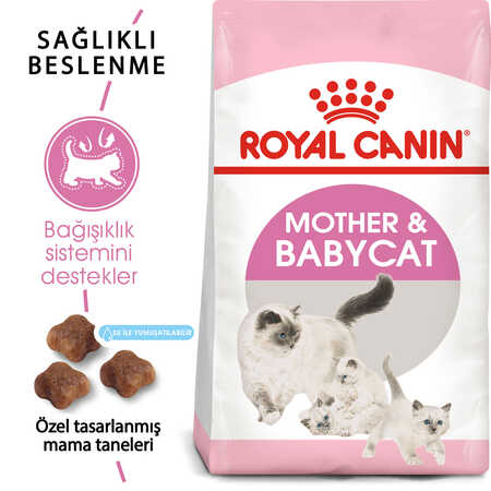 Royal Canin Mother & Babycat 1 ile 4 Aylık Yavru Kedi Maması 4kg - Thumbnail