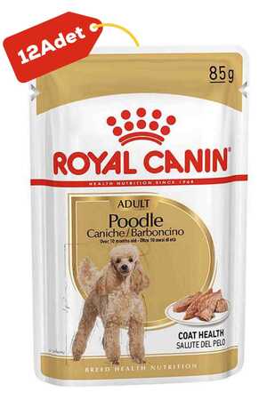 Royal Canin Pouch Poodle Irkı Yetişkin Köpek Konservesi 12x85gr 12li - Thumbnail