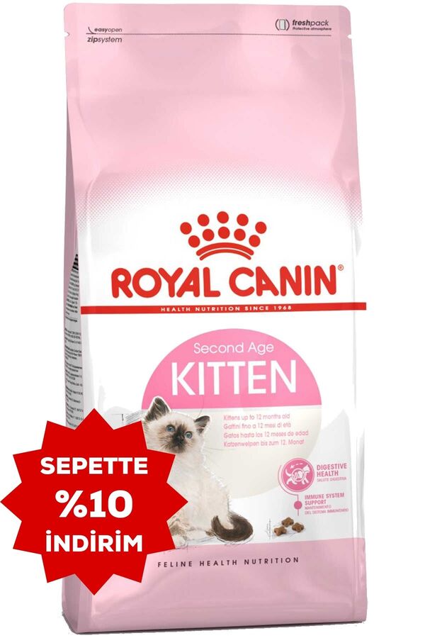 Royal Canin Second Age Kitten 4 İle 12 Aylık Yavru Kedi Maması 2kg