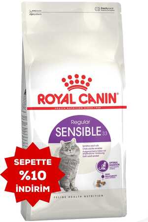 Royal Canin Sensible 33 Hassas Sindirim Sistemi olan Kediler için Yetişkin Kedi Maması 2kg