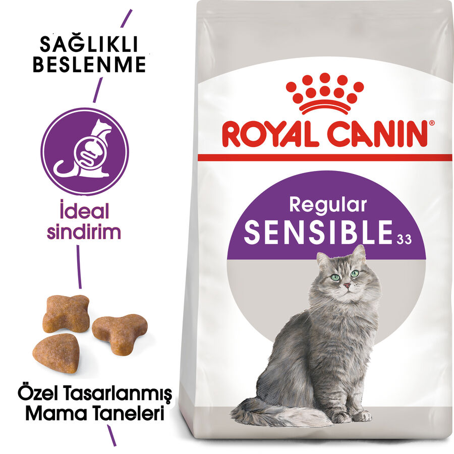 Royal Canin Sensible 33 Hassas Sindirim Sistemi olan Kediler için Yetişkin Kedi Maması 2kg