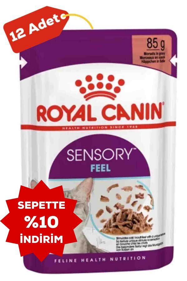 Royal Canin Sensory Feel Yetişkin Kedi Konservesi 12x 85gr 12li