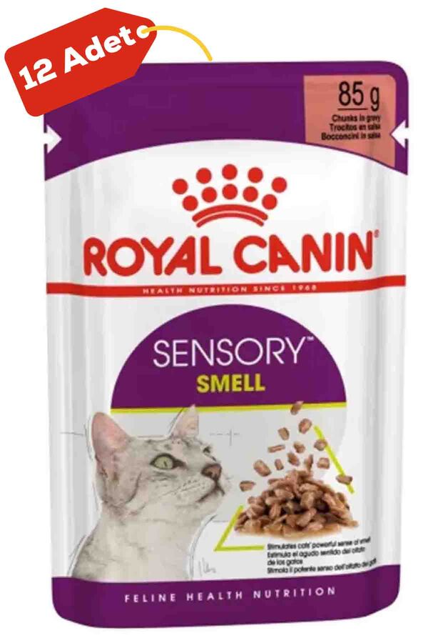 Royal Canin Sensory Smell Yetişkin Kedi Konservesi 12x85gr (12li)